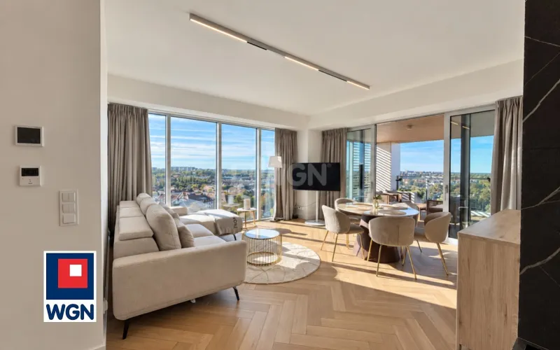 Mieszkanie na  wynajem Szczecin - Apartament premium z panoramicznym widokiem|Sky Garden|67 m2